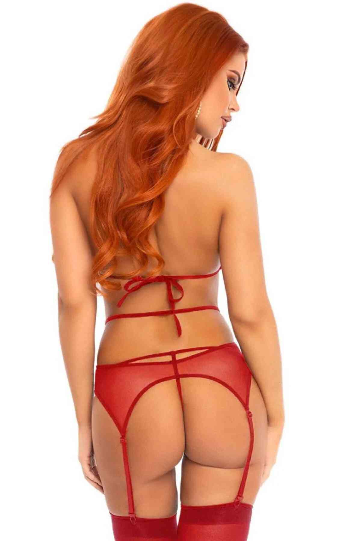 kissbump kırmızı dantel jartiyer takım – sütyen külot askılı fantazi İç giyim seti kissbump kırmızı dantel jartiyer takım – sütyen külot askılı fantazi İç giyim seti